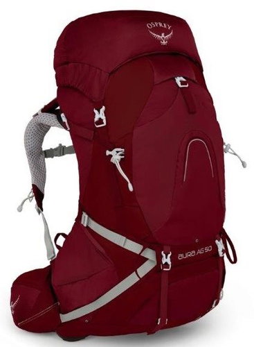 Osprey Aura Ag 50 II, Gamma Red Wm - Tourist Backpack - Main image