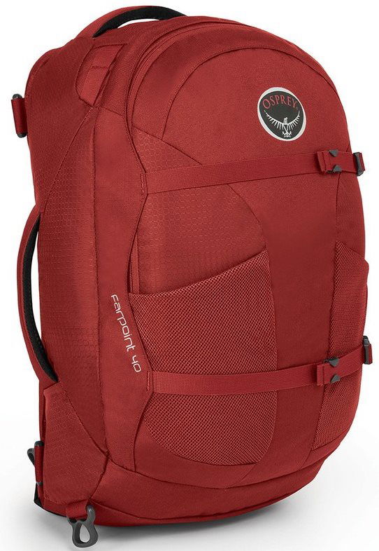 Osprey Farpoint 40 Jasper Red M L Tourist Backpack alza.sk