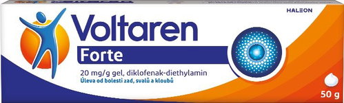 Voltaren Forte 20 mg/g pain relief gel 50 g - Medicinal Product - Main image