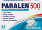 Medicinal Product Paralen 500 mg 24 tablets - Léčivý přípravek