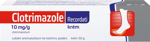 Clotrimazole Recordati 10 mg/g cream 50 g - Medicinal Product - Main image