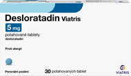 Desloratadine Viatris 5 mg 30 tablets - Medicinal Product