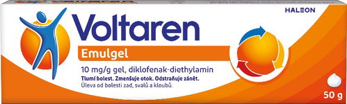 Voltaren Emulgel 10 mg/g pain relief gel 50 g - Medicinal Product - Main image