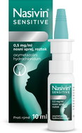 Nasivin Sensitive Nasal Spray 0,5 mg/ml 10 ml - Medicinal Product