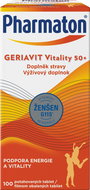Pharmaton Geriavit Vitality 50+, 100 tablets - Multivitamin