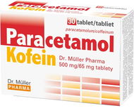 Paracetamol/Kofein DR. MÜLLER PHARMA 500mg/65mg, 30 tablet - Léčivý přípravek