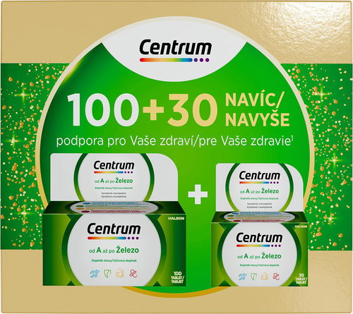 Centrum AZ 100 + 30 tablet dárkové balení - Multivitamín - Hlavní obrázek