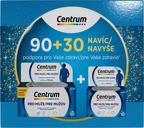 Centrum for men 90 + 30 tablets gift pack - Multivitamin - Main image