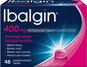 Medicinal Product Ibalgin 400 mg 48 tablets - Léčivý přípravek