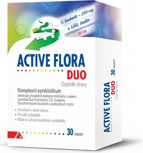 Active Flora Duo 30 capsules - Dietary Supplement - Main image