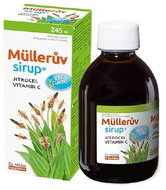 Dr.Müller Müllerův sirup s jitrocelem bez cukru 245 ml - Doplněk stravy