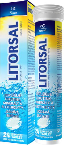 Litorsal lemon-mint 24 tablets - Dietary Supplement - Main image