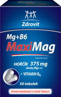 Zdrovit MaxiMag Hořčík 375 mg + B6 50 tobolek - Hořčík