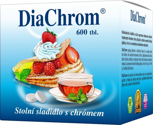 DiaChrom 600 tablets - Sweetener - Main image