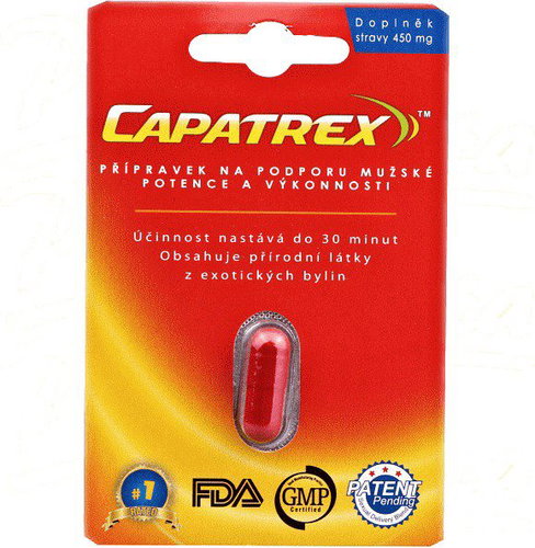 CAPATREX 1 capsule - Dietary Supplement - Main image