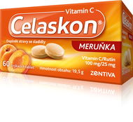Celaskon meruňka 100 mg 60 tablet - Vitamín C