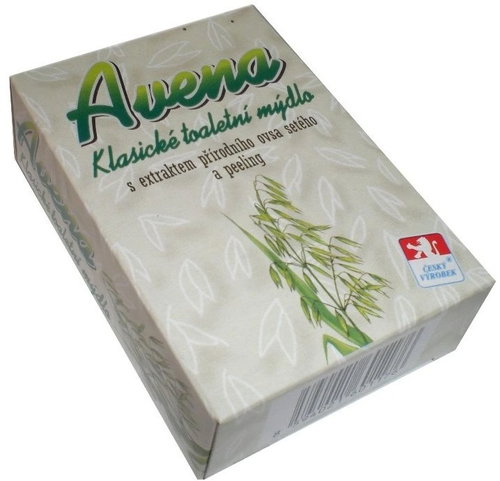 Avena-class toilet soap with oat extract and scrub 100 g - Bar Soap - Main image