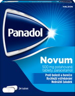 Panadol Novum 500 mg, tablets for pain and fever reduction 24 tablets - Medicinal Product