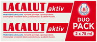 LACALUT Aktiv Duopack 2× 75 ml - Zubní pasta