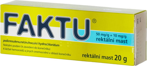 Fact rectal ointment 20 g - Medicinal Product - Main image