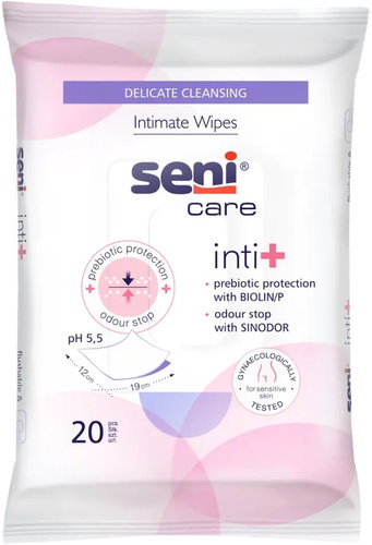 Seni Care Inti+ Intimate Wet Wipes 20 pcs - Wet Wipes - Main image