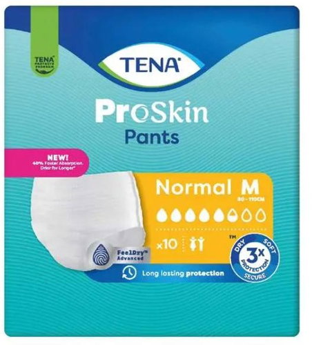 Tena Pants Normal Medium 10 pcs - Incontinence Underwear - Main image