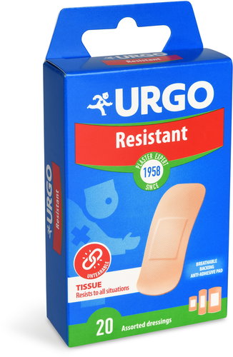 Urgo Resistant resistant patch 20 pcs - Plaster - Main image