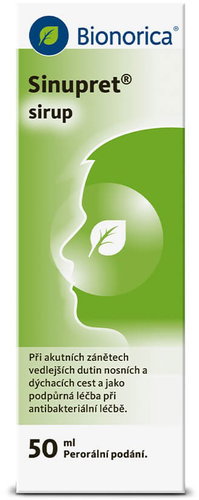 Sinupret syrup 50 ml - Medicinal Product - Main image