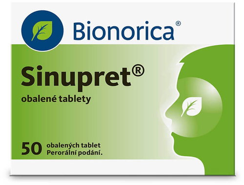 Sinupret 50 coated tablets - Medicinal Product - Main image
