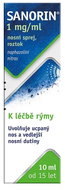 Sanorin 1 mg/ml nasal spray, solution 1 × 10 ml - Medicinal Product
