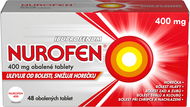 Nurofen 400 mg 48 obalených tablet - Léčivý přípravek