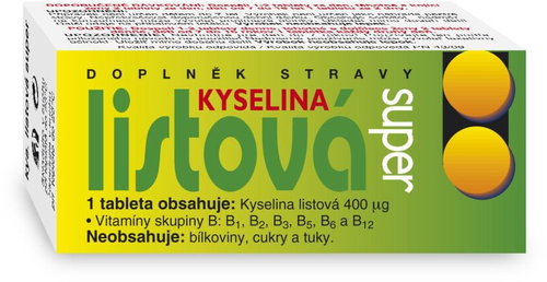 NATURVITA Folic Acid Super 60 tablets - Vitamin B - Main image