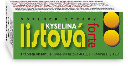 NATURVITA Folic Acid Forte 60 tablets - Vitamin B - Main image