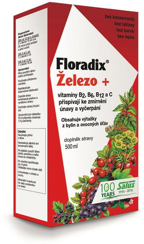 Salus Floradix 500 ml - Iron - Main image