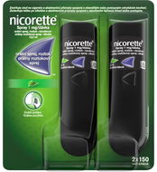 Nicorette Spray 1 mg/dávka orální sprej, roztok 2x13,2 ml - Léčivý přípravek