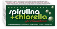 NATURVITA Spirulina + Chlorella + Prebiotic 90 tablets - Dietary Supplement
