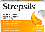 Strepsils Honey and lemon 24 pastilles - Medicinal Product