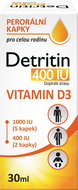 Detritin Vitamin D3 400 IU drops 30 ml - Vitamin D3