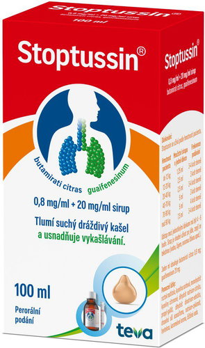 Stoptussin syrup 100 ml - Medicinal Product - Main image