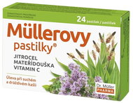 Müllerovy pastilky s jitrocelem a mateřídouškou 12 ks - Zdravotnický prostředek