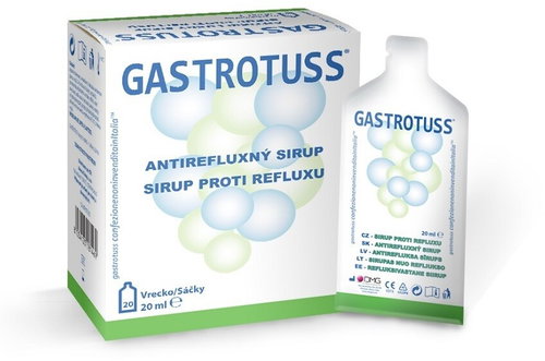 Gastrotuss syrup sachets 20 × 20 ml - Medical Device - Main image