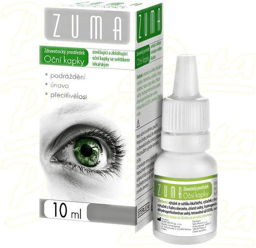 ZUMA Oční Kapky 10 ml - Zdravotnický prostředek - Hlavní obrázek