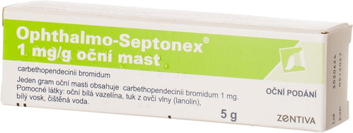Ophthalmo-Septonex eye ointment 5 g - Medicinal Product - Main image