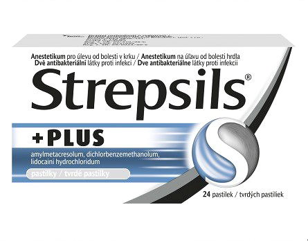 Strepsils Plus 24 lozenges - Medicinal Product - Main image