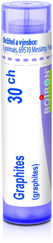 Graphites 30CH granules 4 g - Homeopathic Remedies - Main image