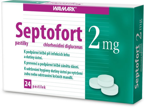Septofort 2 mg 24 lozenges - Medicinal Product - Main image