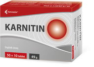 Noventis Karnitin 50 + 10 tablet - Doplněk stravy
