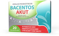 BACENTOS Akut oral probiotic 20 tablets - Probiotics
