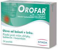 Orofar 24 pastilles - Medicinal Product