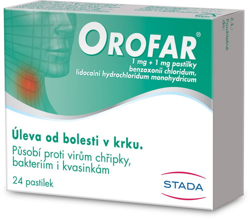 Orofar 24 pastilles - Medicinal Product - Main image